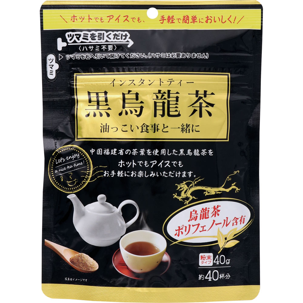 ＮＩＤ インスタント黒烏龍茶 40g