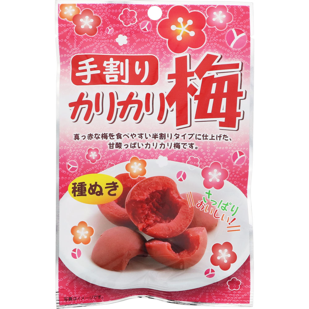 手割りカリカリ梅 29g
