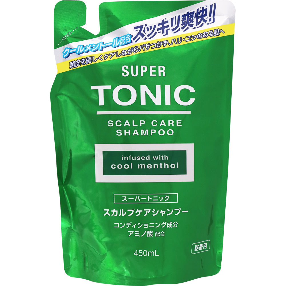 トニックシャンプー スカルプケア 詰替 450mL