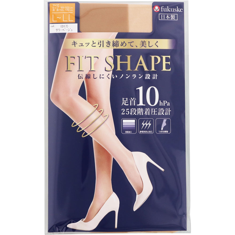 ＦＵＫＵＳＫＥ ＦＩＴ ＳＨＡＰＥ ストッキング Ｌ－ＬＬ 1枚