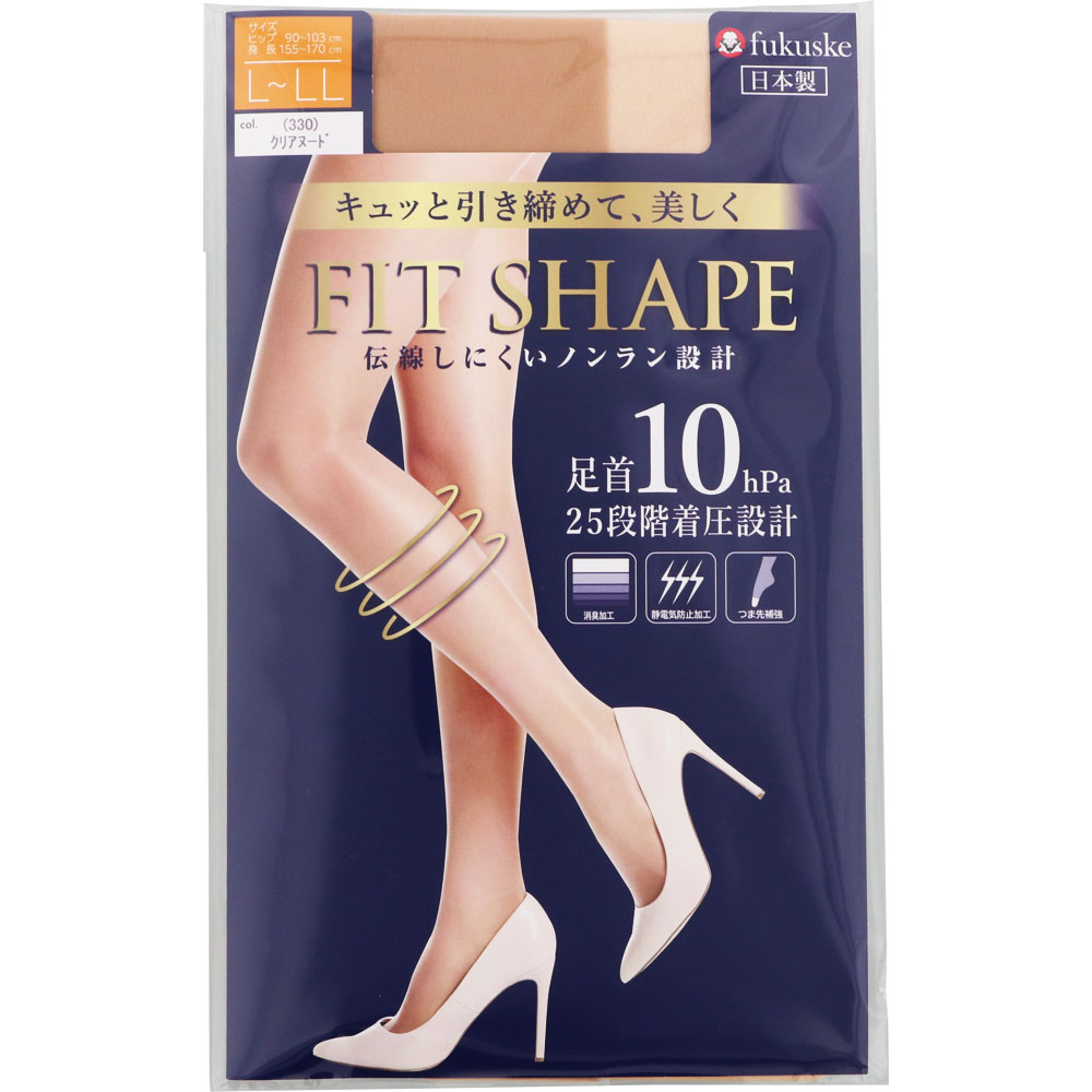 ＦＵＫＵＳＫＥ ＦＩＴ ＳＨＡＰＥ ストッキング Ｌ－ＬＬ 1枚