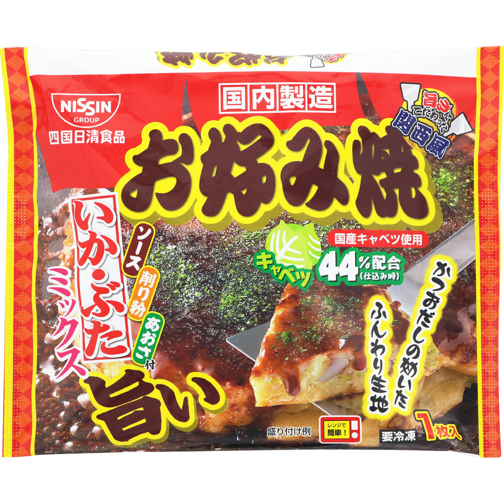 ＮＩＤ お好み焼いか・豚 １枚入 260g