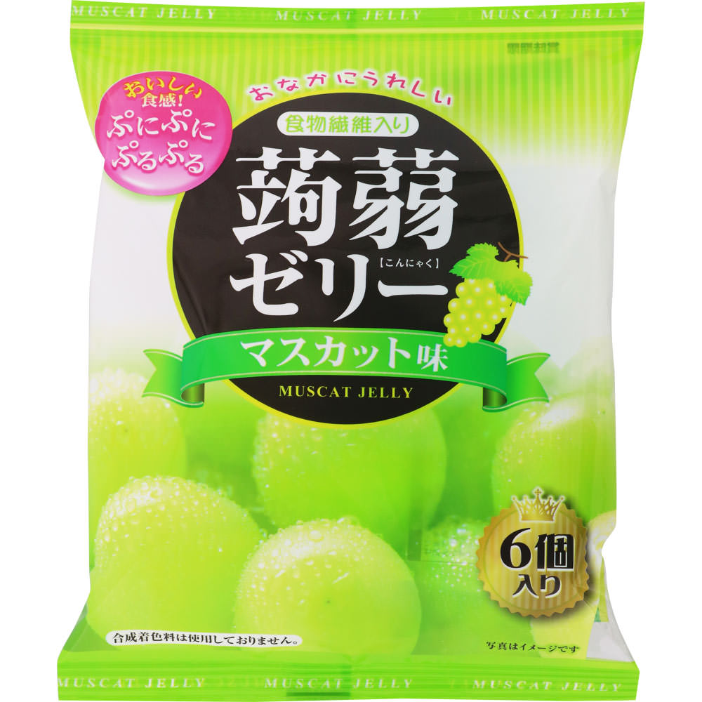 ＮＩＤ 蒟蒻ゼリー マスカット 6個