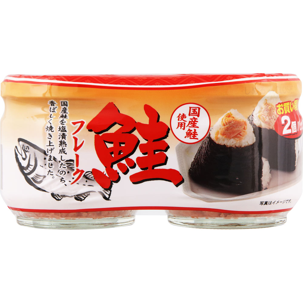 ＮＩＤ 大豆たんぱく入り鮭フレーク 100g（50g×2個）