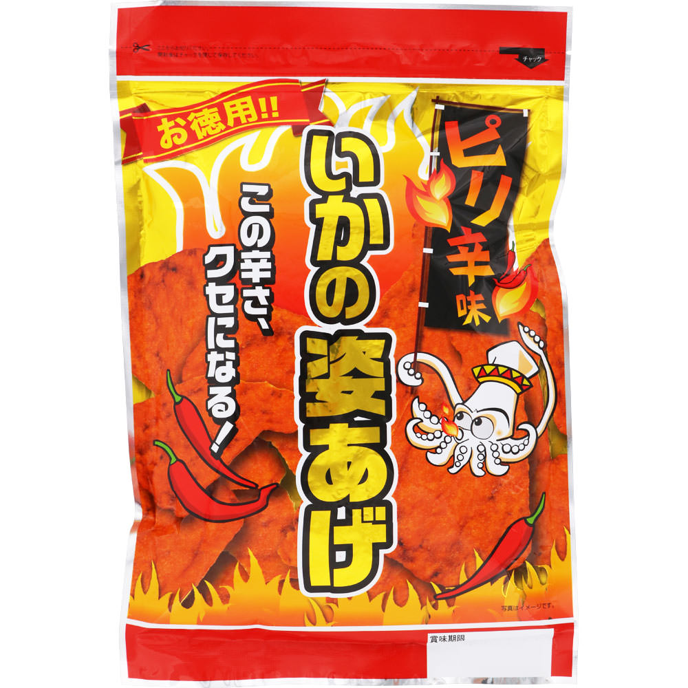 ＮＩＤ いかの姿あげピリ辛味折れ 129g