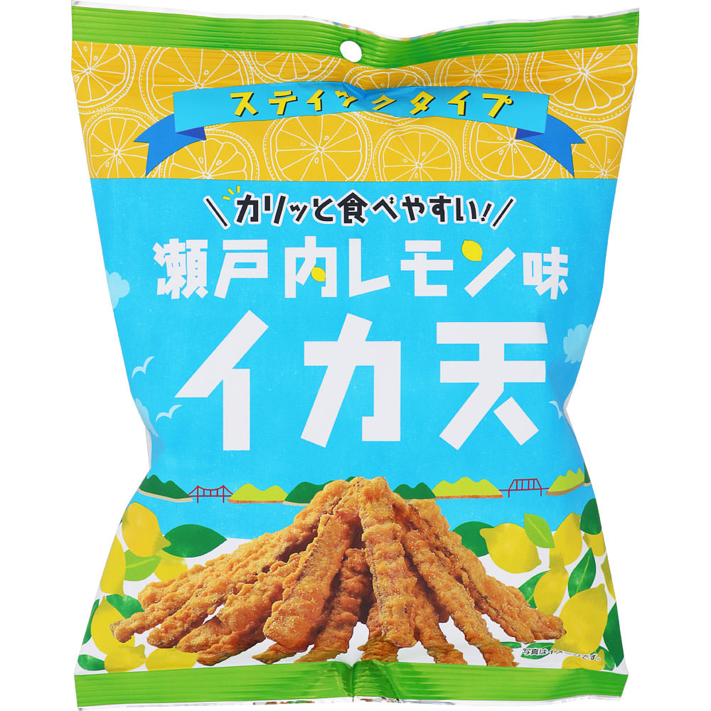 ＮＩＤ 瀬戸内レモン味イカ天 58g