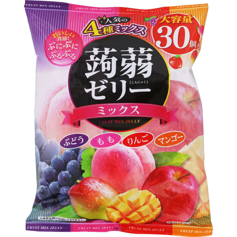 大容量蒟蒻ゼリーミックス 30個