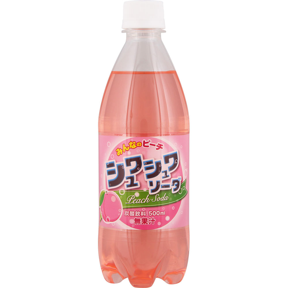 ＮＩＤ みんなのピーチ シュワシュワソーダ 500mL