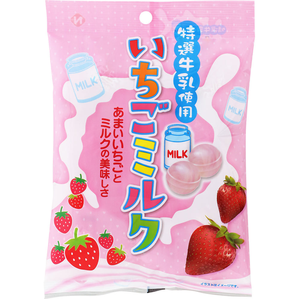 ＮＩＤ いちごミルクキャンディ 85g