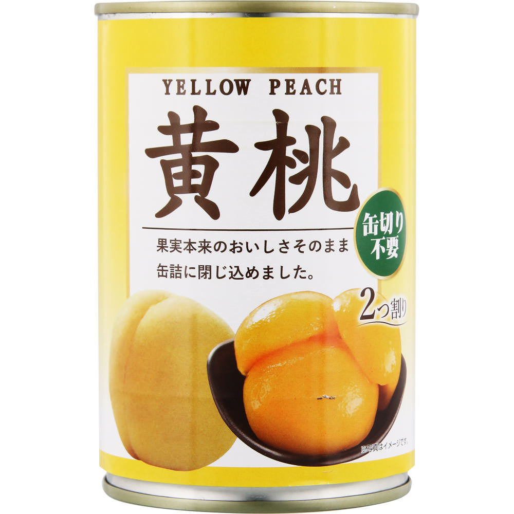 ＮＩＤ フルーツ缶（黄桃） 425g
