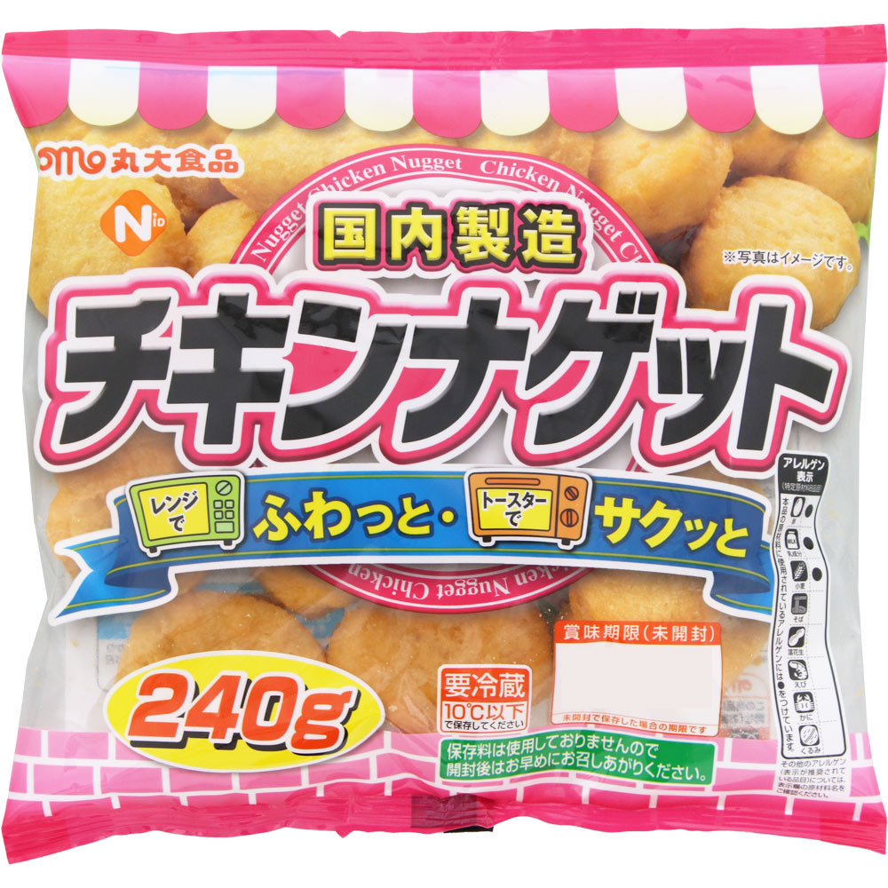 ＮＩＤ チキンナゲット 240g