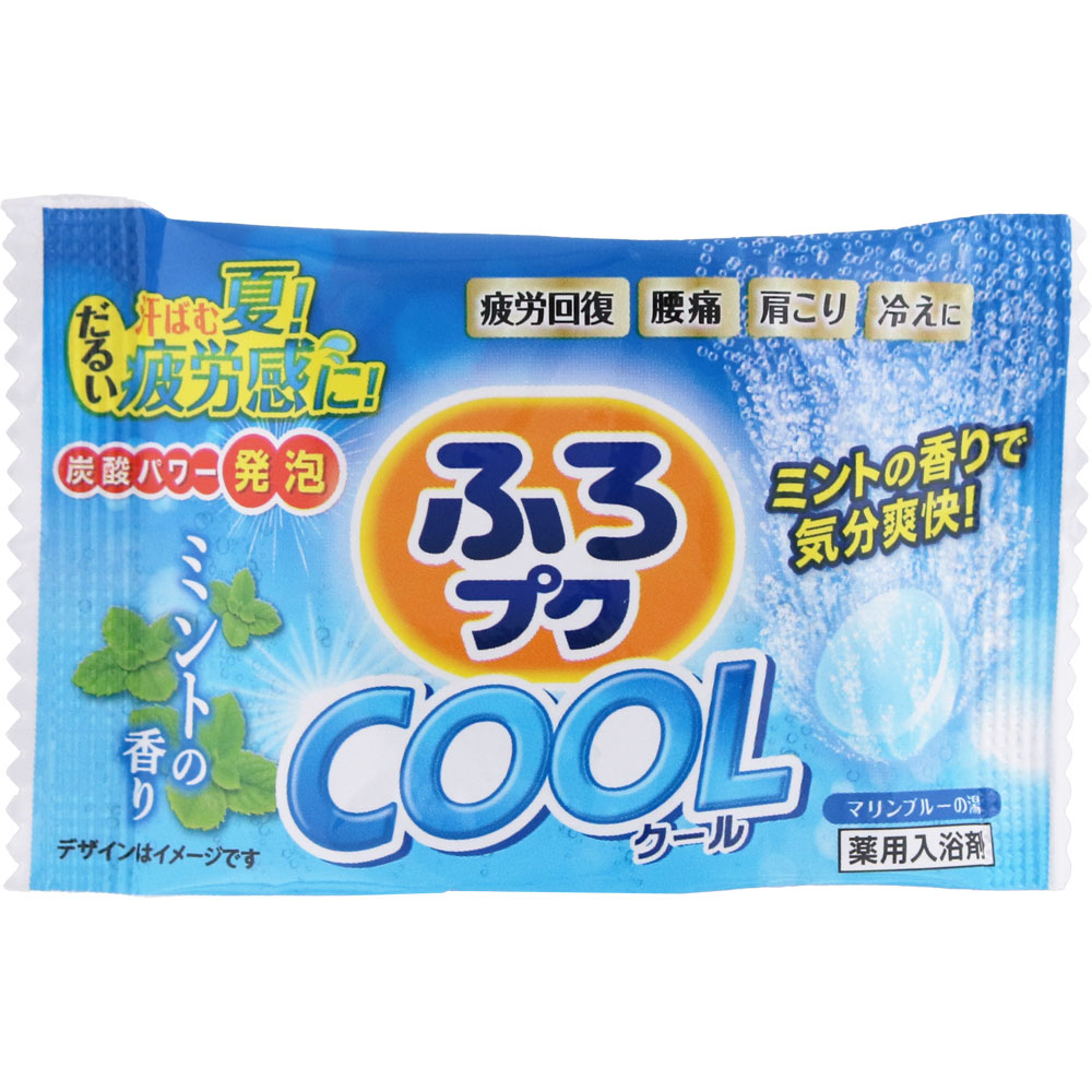 【買取制】ＮＩＤ 発泡入浴剤ふろプククール ミントの香り 40g