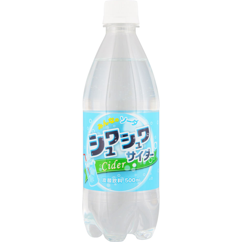 ＮＩＤ みんなのソーダ シュワシュワサイダー 500mL