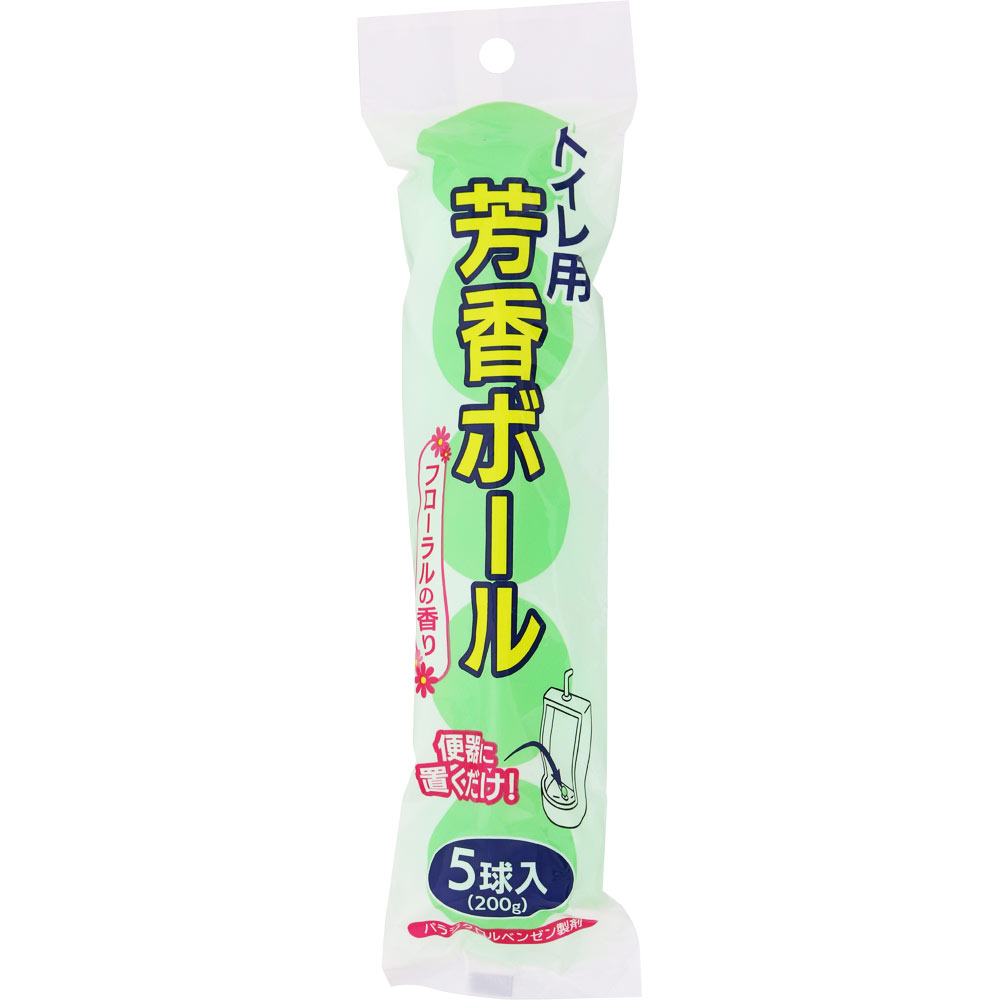 ＮＩＤ トイレ用芳香ボール 40g×5個