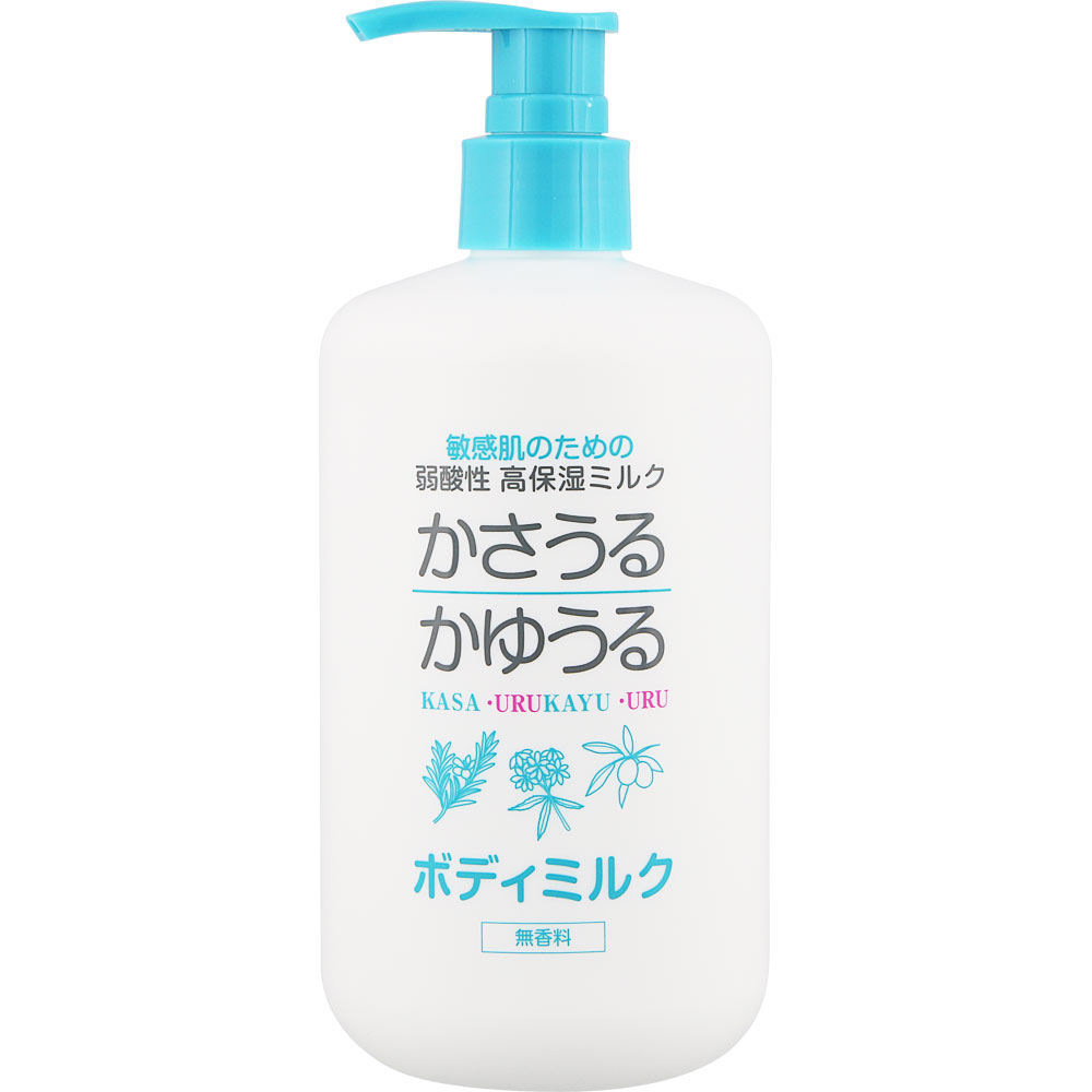 かさうるかゆうる ボディミルク 400mL