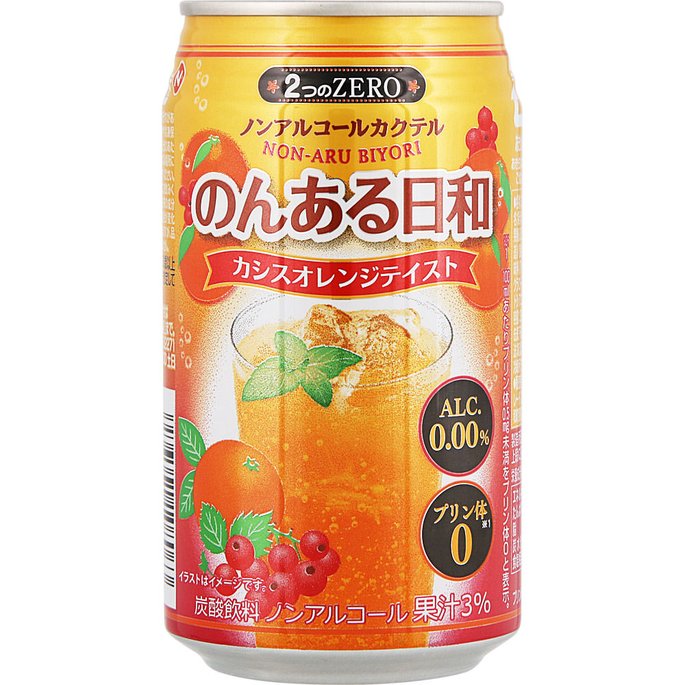 ＮＩＤ のんある日和 ノンアルコールカシスオレンジ 350mL