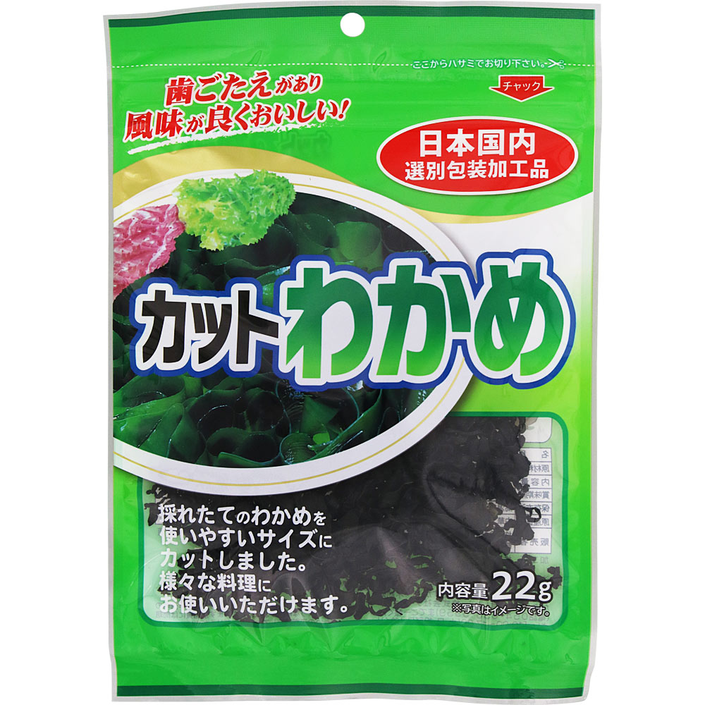 ＮＩＤ 中国産カットわかめ（国内加工） 22g