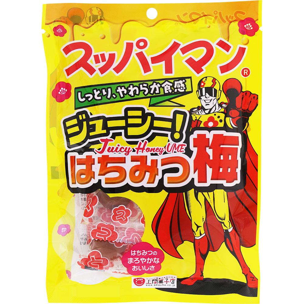 スッパイマンジューシーはちみつ梅 65g