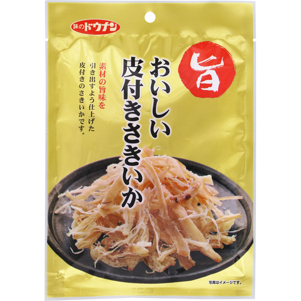 おいしい皮付きさきいか 28g