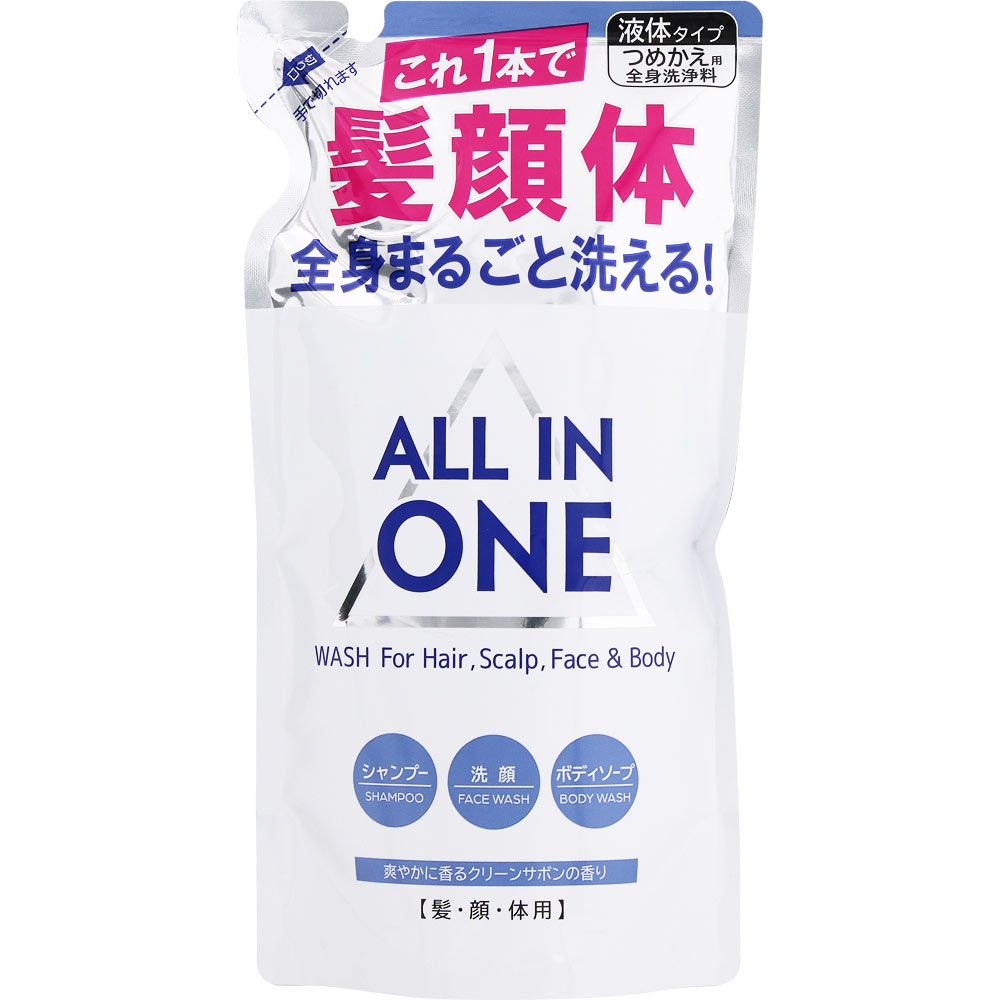 メンズオールインワン全身洗浄料 340mL