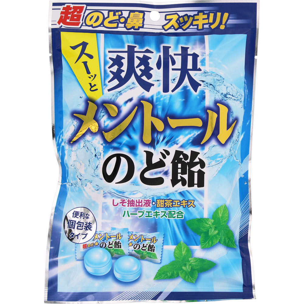 ＮＩＤ 爽快メントールのど飴 80g