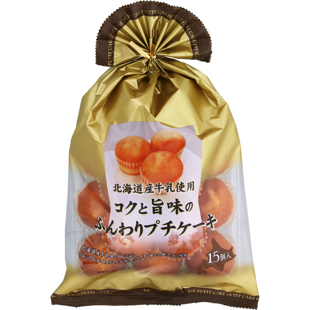 ＮＩＤ コクと旨味のふんわりプチケーキ 15個