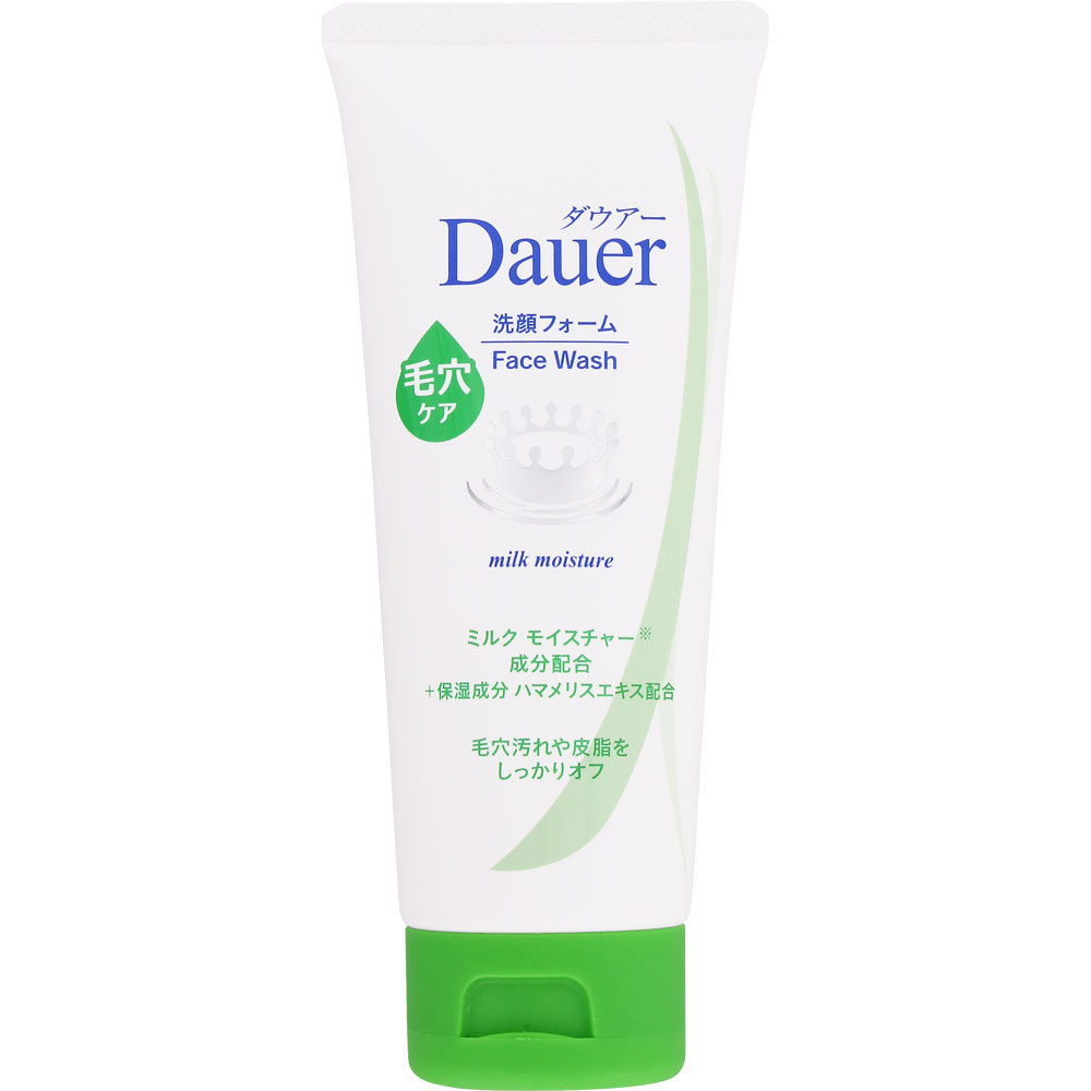 ダウアー ミルクモイスチャー洗顔 毛穴ケア 130g