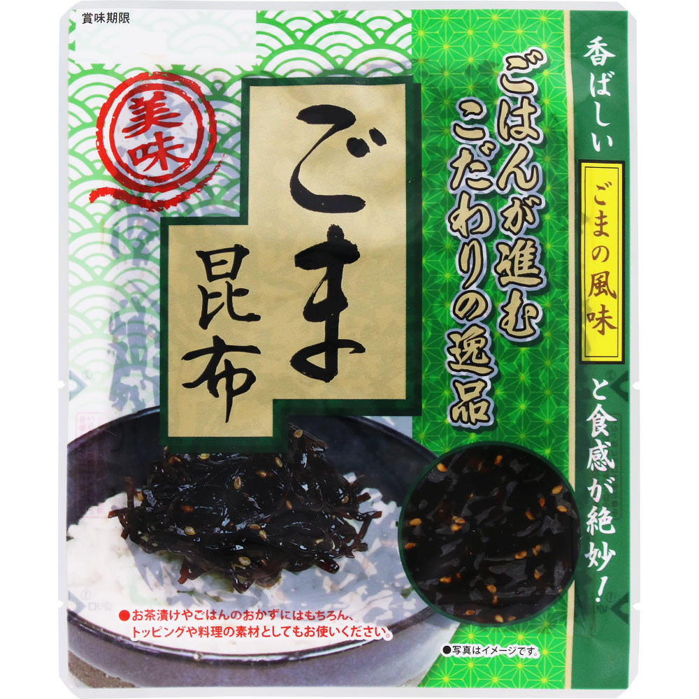 ＮＩＤ ごま昆布 90g
