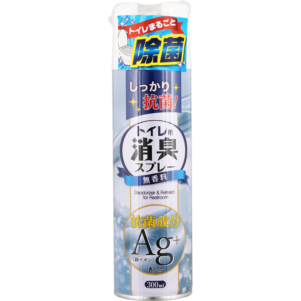 ＮＩＤ トイレの消臭スプレー Ａｇ＋無香料 300mL