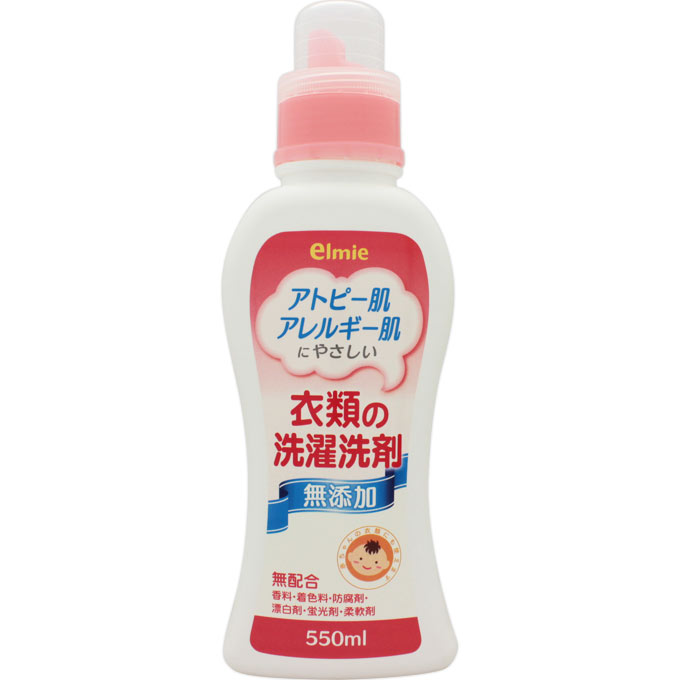 ＮＩＤ アトピー・アレルギー肌にやさしい衣類の洗剤 本体 550mL