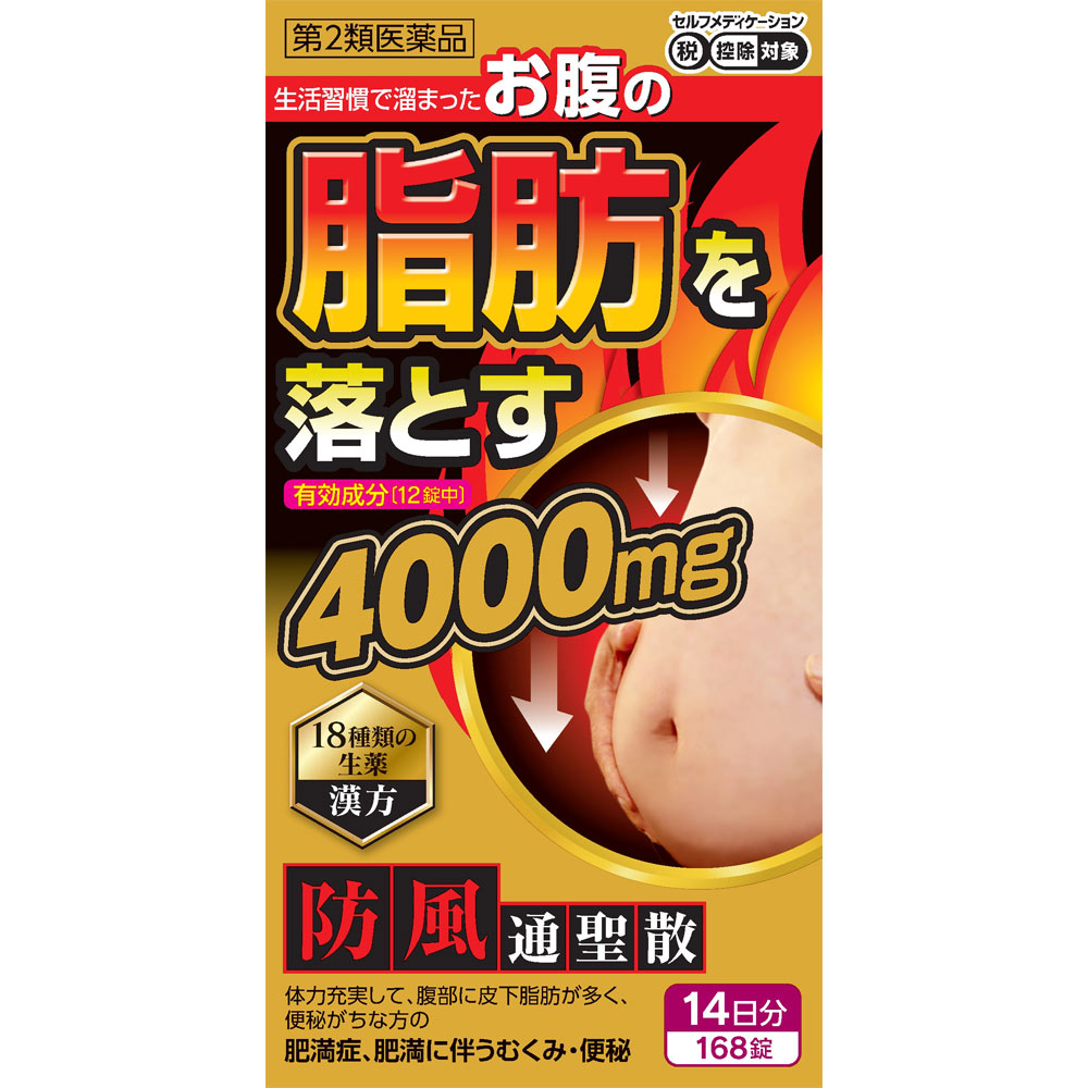 ＮＩＤ 防風通聖散料エキス錠 168錠