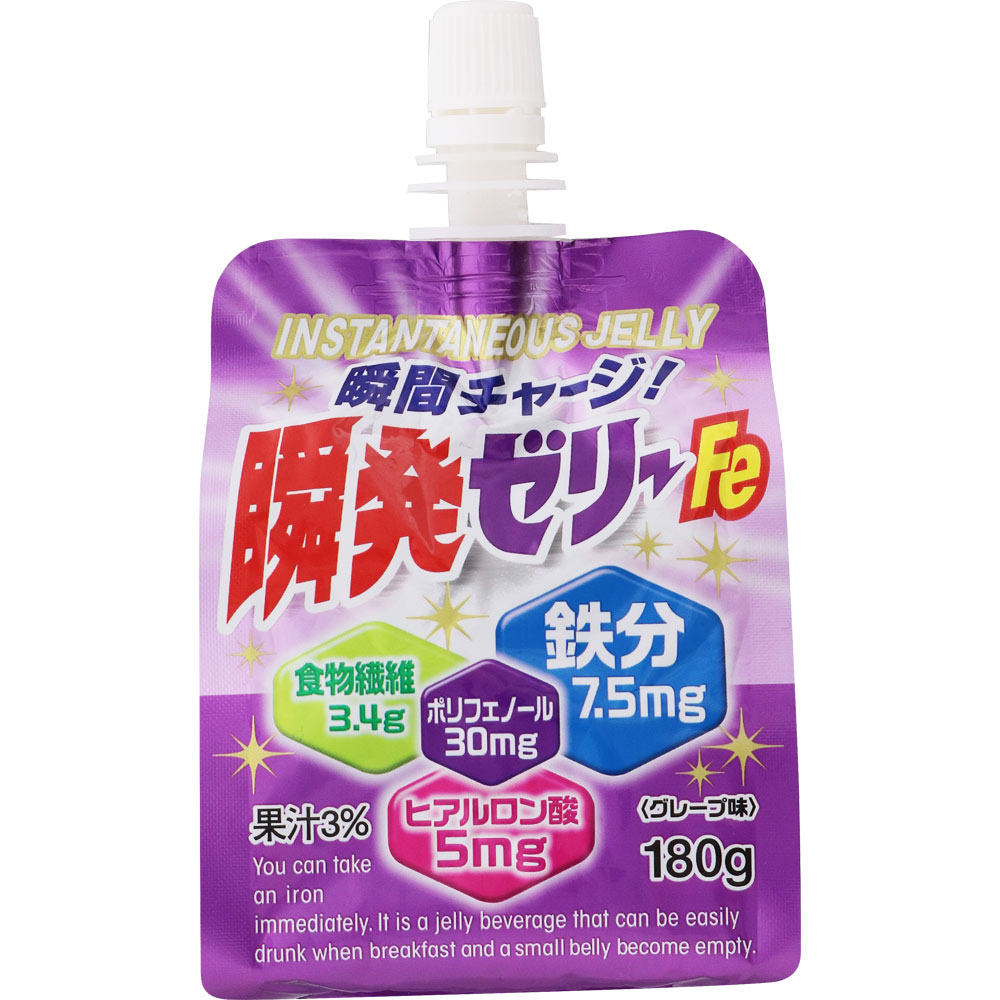 ＮＩＤ リカウェル 瞬発ゼリー Ｆｅ 180g