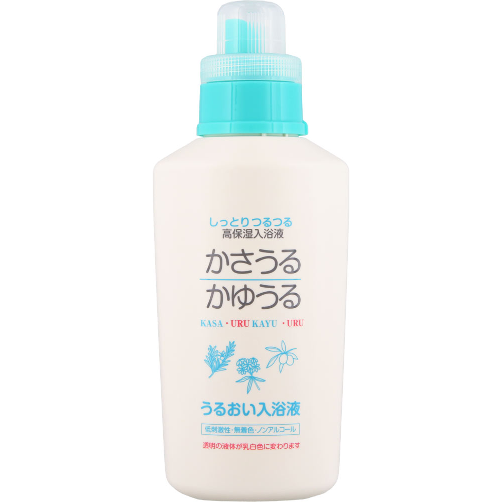 かさうるかゆうる うるおい入浴液 本体 500mL