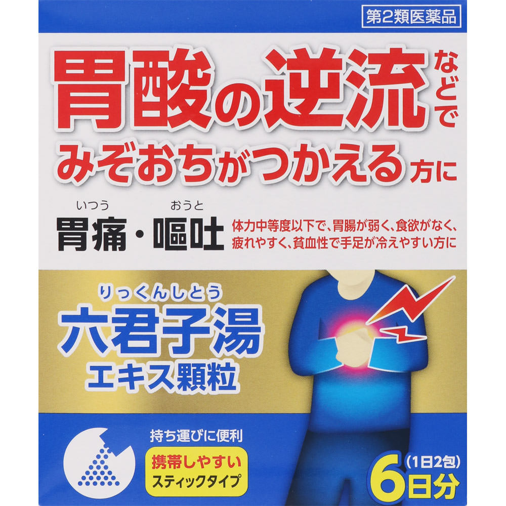 ツムラ漢方六君子湯エキス顆粒 1.875g×12包（6日分）