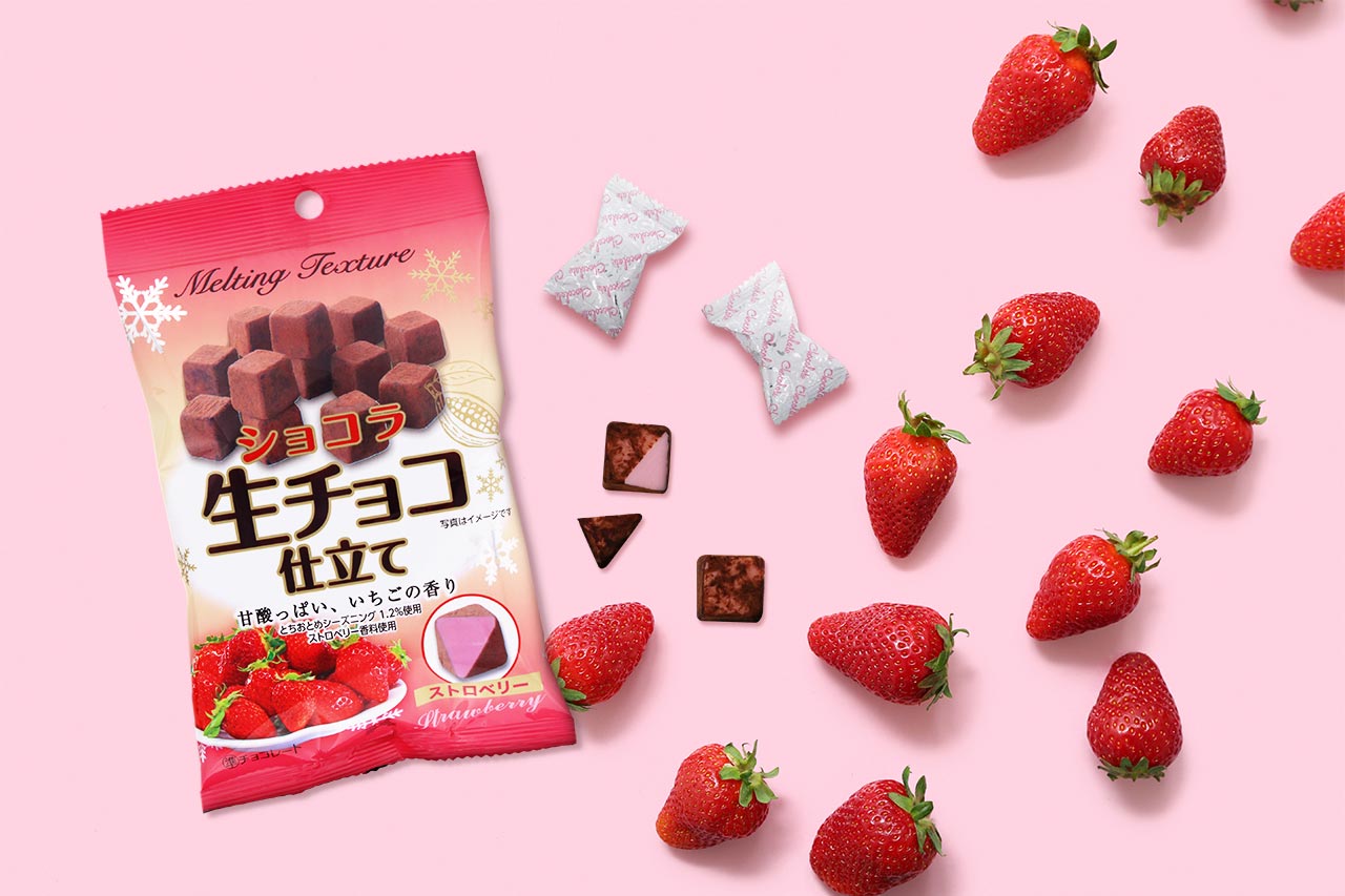 NID ショコラ生チョコ仕立てストロベリーチョコ｜ドラッグストアで