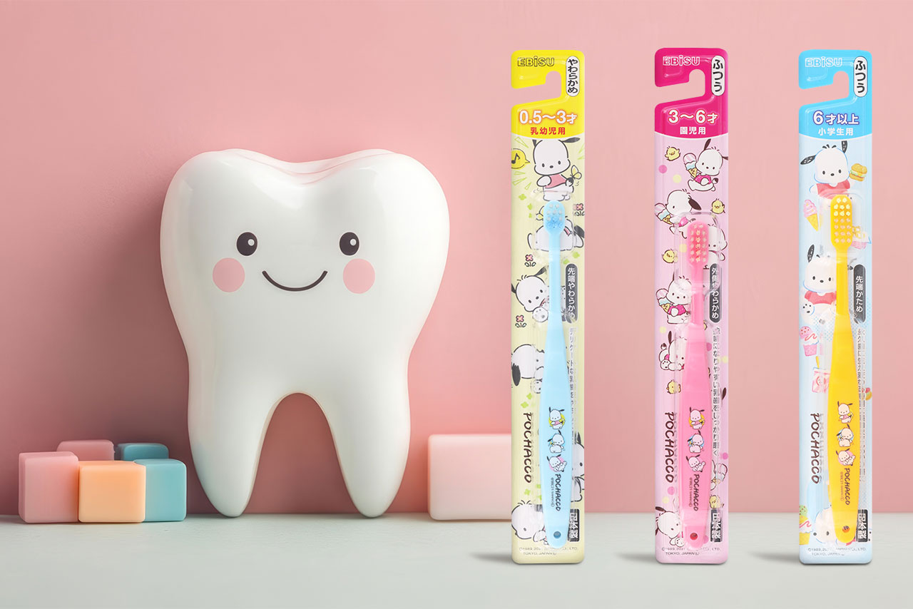 NID ポチャッコハブラシ 3〜6才｜ドラッグストアで買えるNID PB